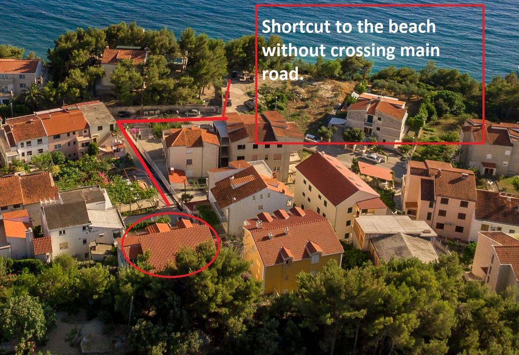 Apartments Solmar Podstrana Exterior foto